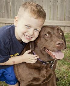 男孩和狗图片,温馨瞬间定格 第3张 男孩和狗图片,温馨瞬间定格 第3张